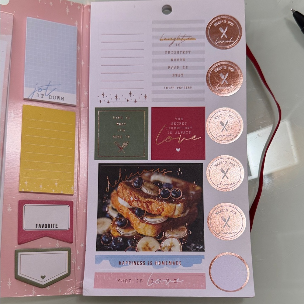 The Happy Planner Pink Avocado and Strawberry Sticker Book - Picture 2 of 7